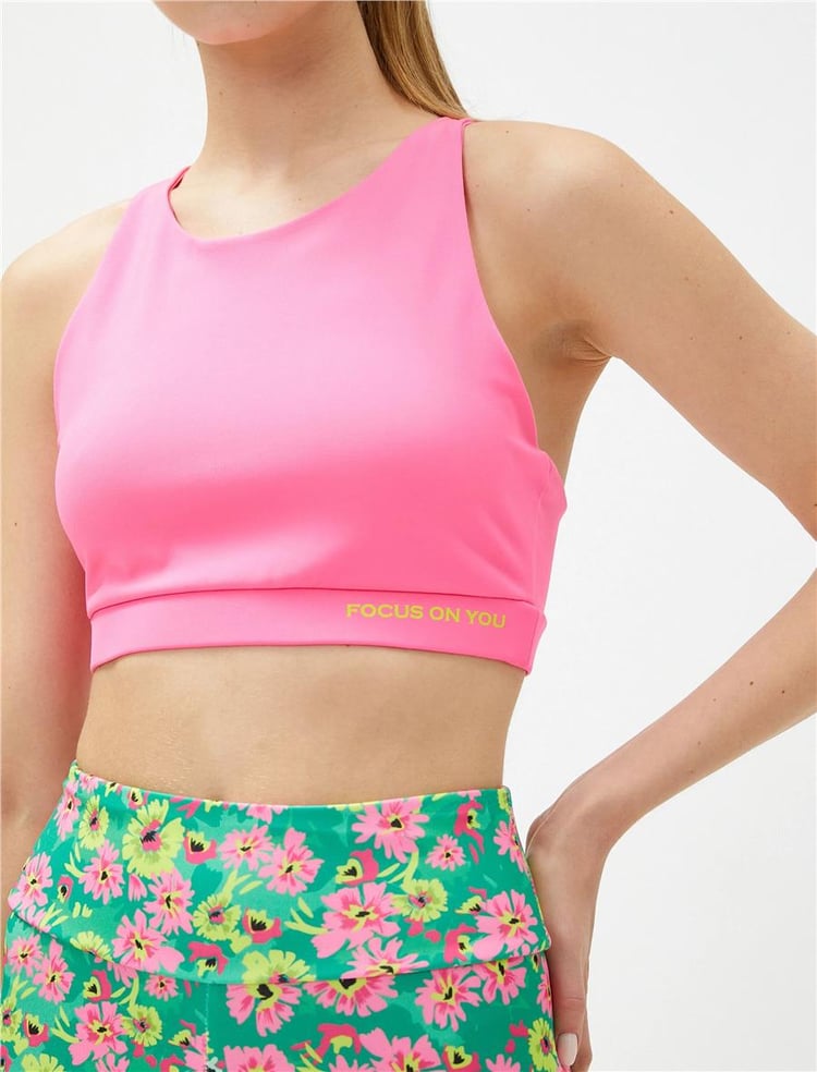 Koton 3Sak30076Nk 262 Pembe Kadın Jersey Sütyen