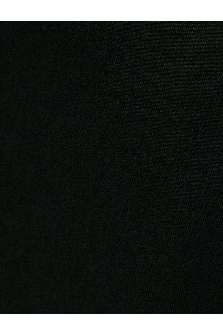 Koton 4Sak80001Uw 999 Siyah Kadın Dokuma Polyester Elbise
