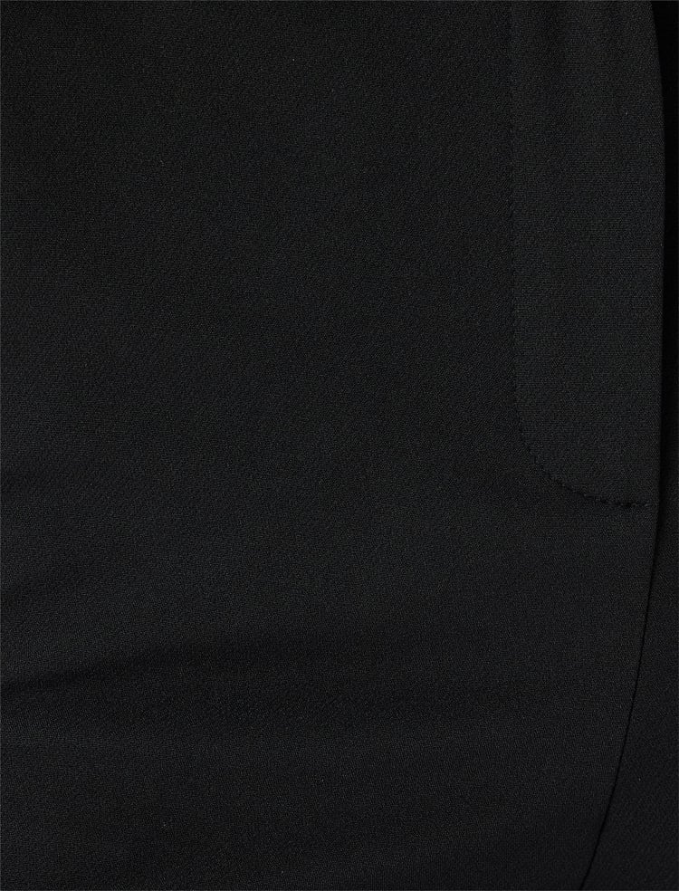 Koton 5Sak40015Uw 999 Sıyah Kadın Elastan Dokuma Basıc Pantolon