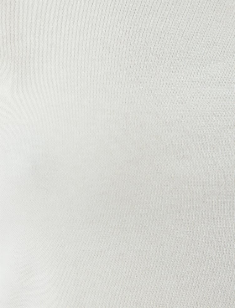 Koton 5Sal30047Ik 010 Ekru Genc Kız Pamuk Jersey Basıc Kolsuz T-Shırt