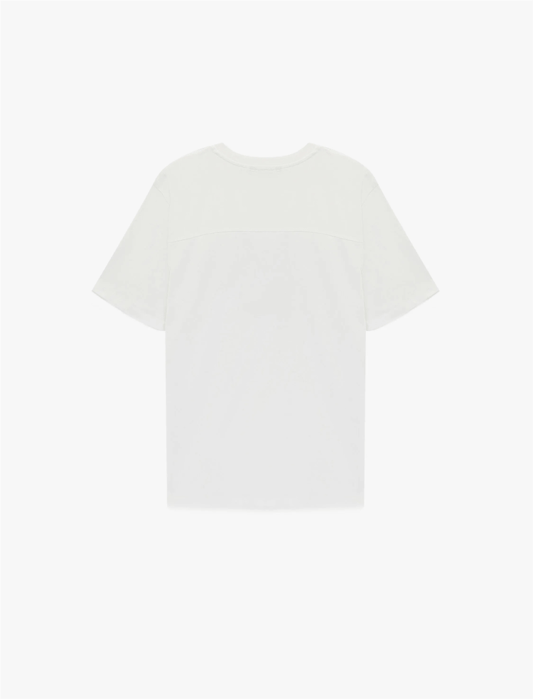 Koton 6Sam10009Mk 000 Beyaz Erkek Jersey Kısa Kollu T-Shırt