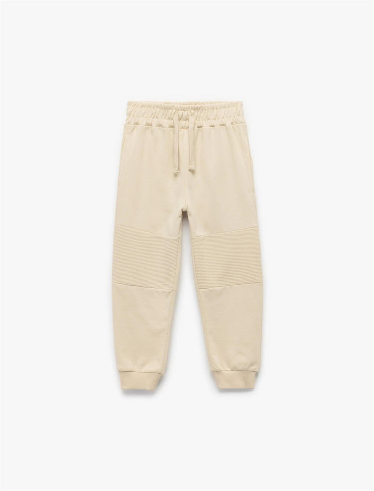 Koton K26 6Wmb40023Tk 057 Bej Erkek Bebek Jersey Eşofman Altı