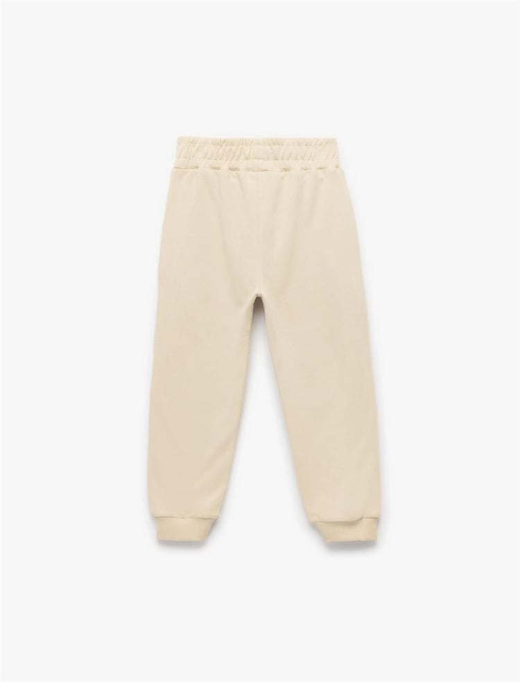 Koton K26 6Wmb40023Tk 057 Bej Erkek Bebek Jersey Eşofman Altı