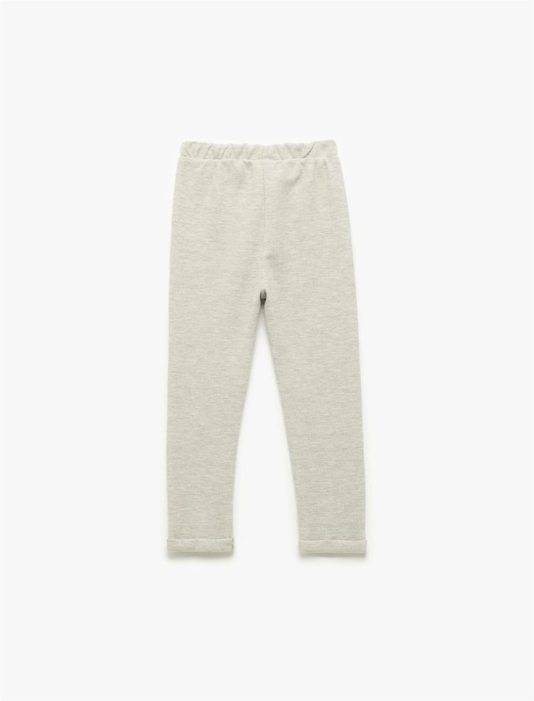 Koton K26 6Wmb40042Tk 031 Grı Erkek Bebek Pamuk Jersey Esofman Altı