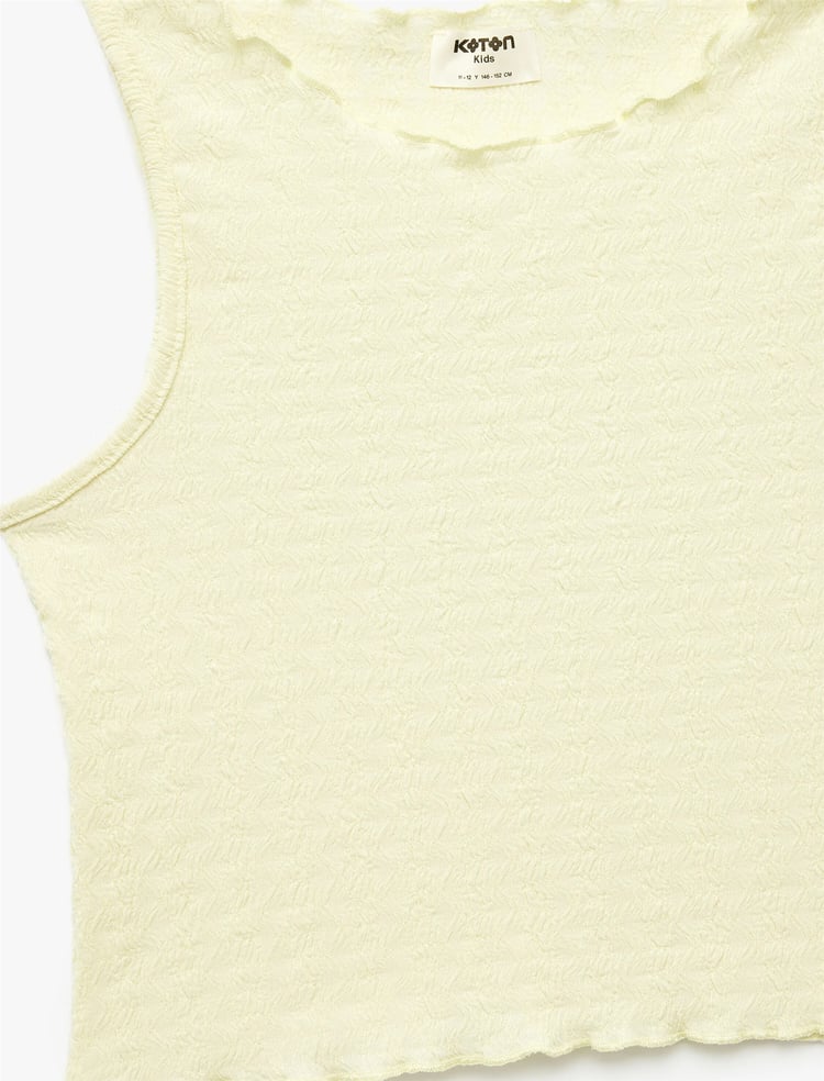 Koton Y26 6Skg10020Ak 274 Pembe Kız Çocuk Jersey Kısa Kol T-Shirt