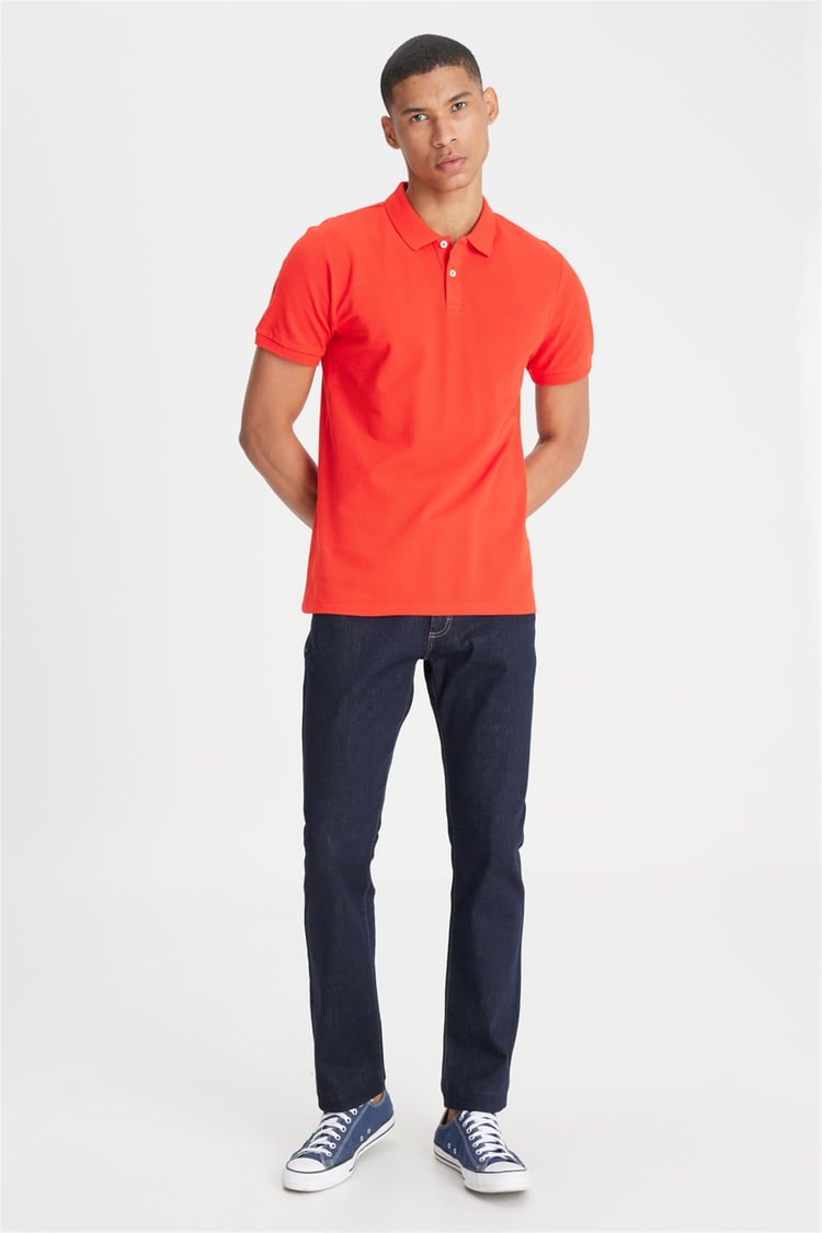 Lee L211810 512 Coral Erkek Polo T-Shırt