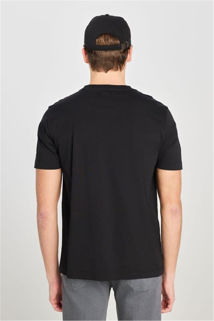 Lee L2510319 001 Black Erkek Regular Fıt Grafık Baskılı T-Shırt