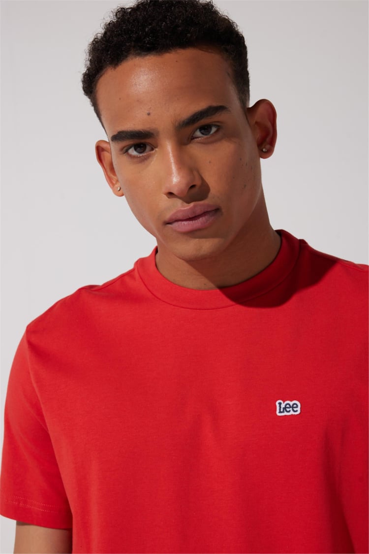 Lee L60Ufq 512 Çoral Erkek Regular Bisiklet Yaka T-Shirt