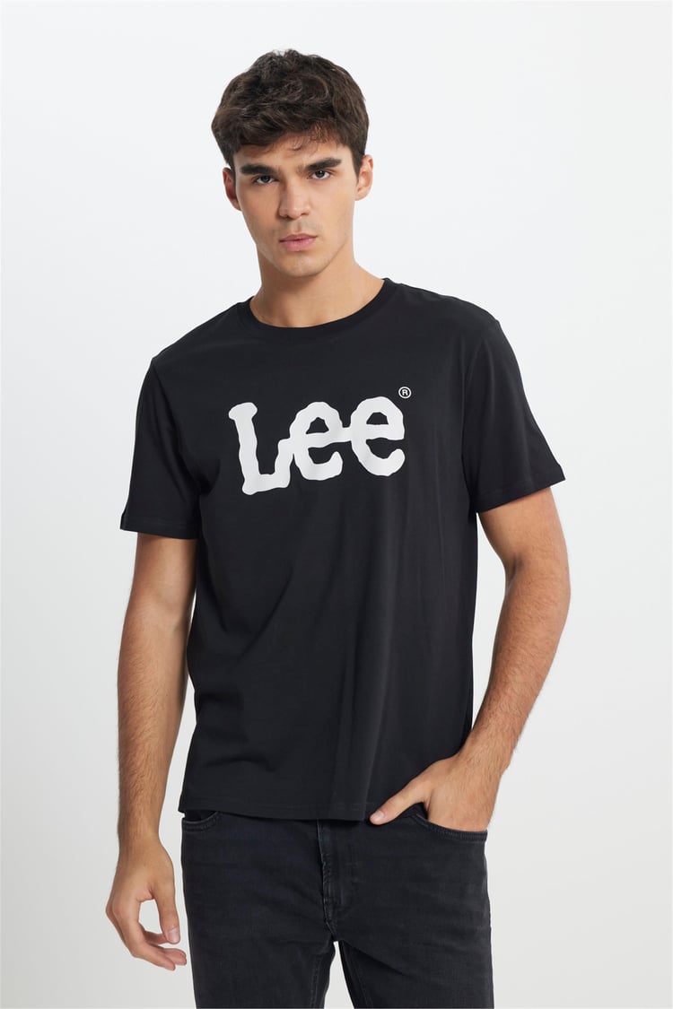 Lee L65QAI01 Siyah Erkek T-shirt