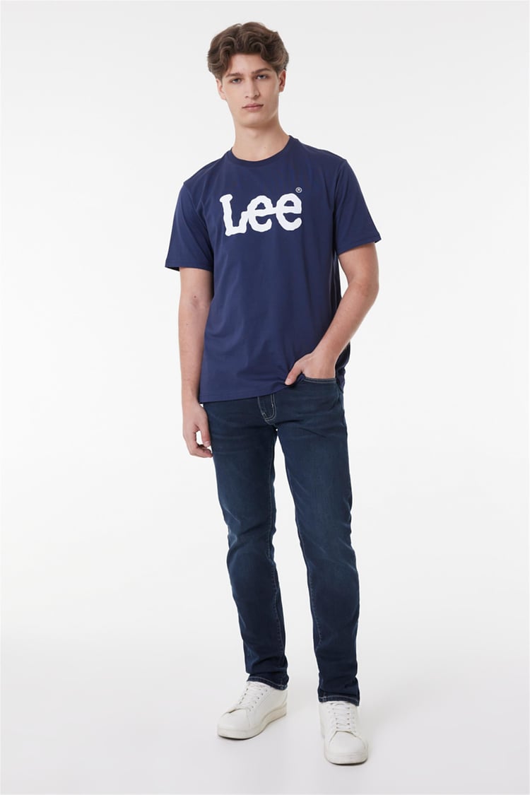 Lee L65QAIEE Lacivert Erkek T-shirt