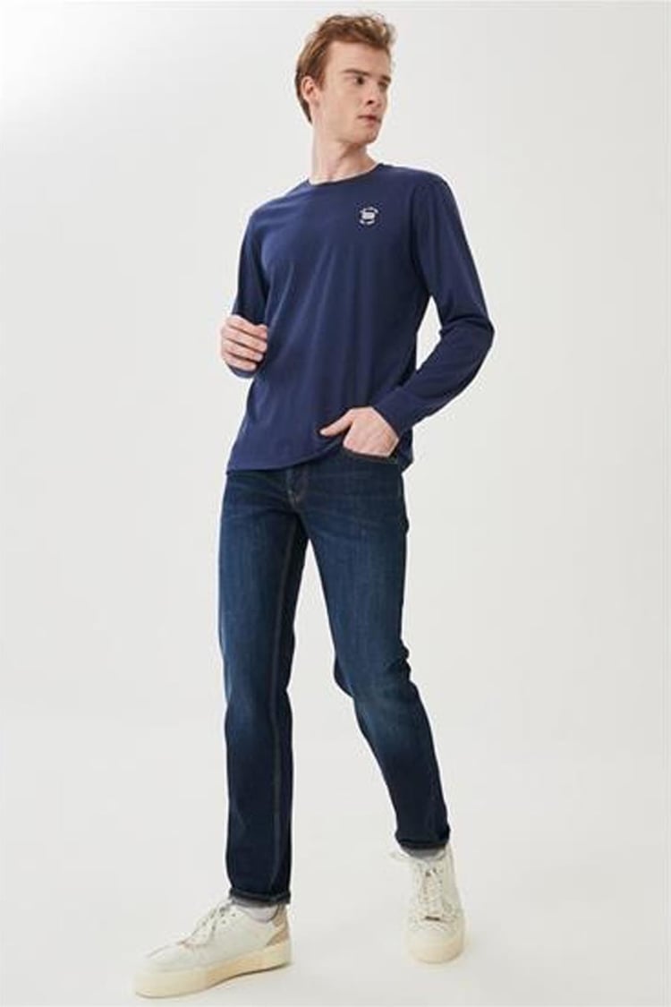 Lee L706AADB Mavi Erkek Daren Jean Pantolon