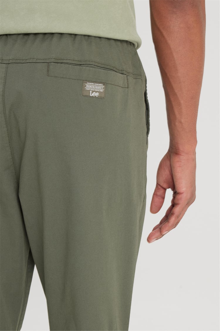 Lee LM04008801 Jogger 801 Khaki Erkek Regular Jogger Non Denim Pantolon