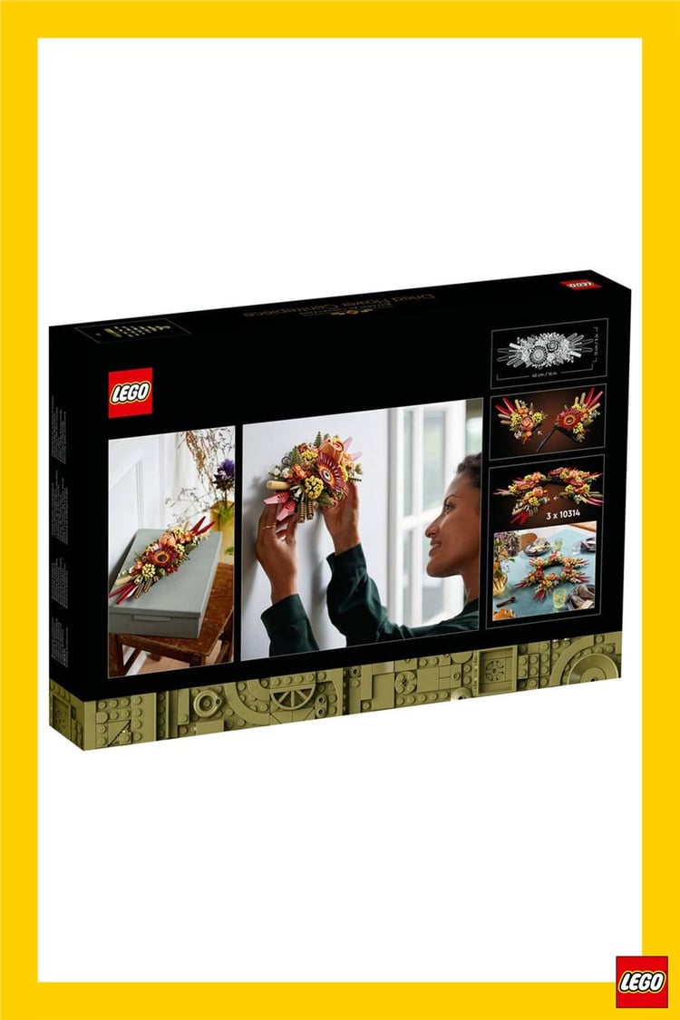 LEGO 10314 Icons Kuru Çiçek Aranjmanı