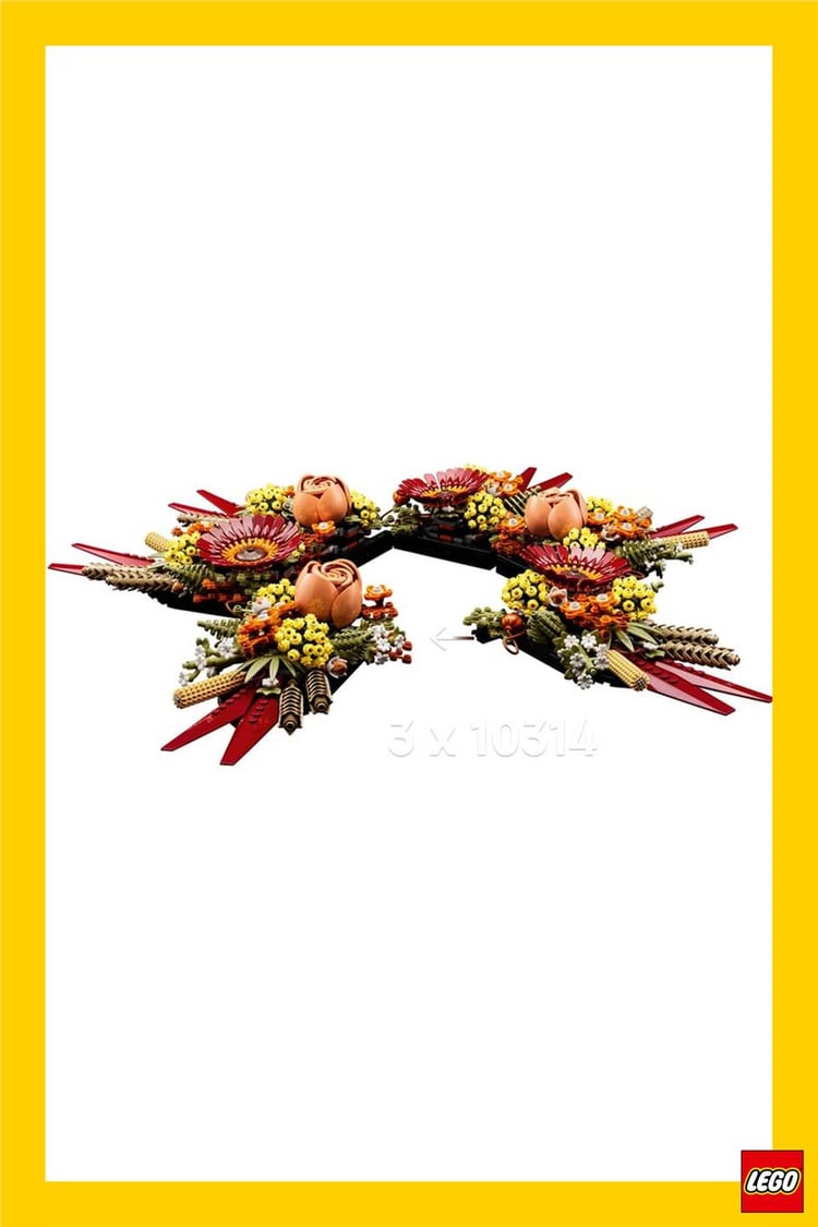 LEGO 10314 Icons Kuru Çiçek Aranjmanı