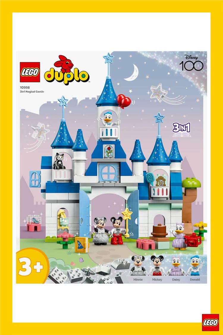 LEGO 10998 DUPLO Disney 3’ü 1 Arada Sihirli Şato