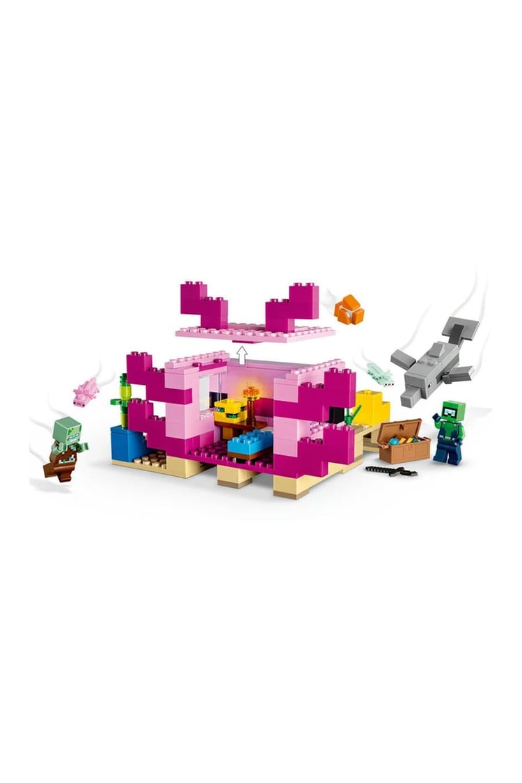 LEGO 21247 Minecraft Aksolotl Evi