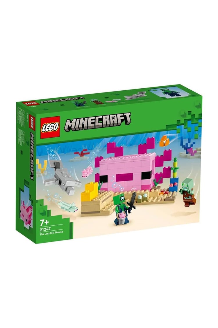 LEGO 21247 Minecraft Aksolotl Evi