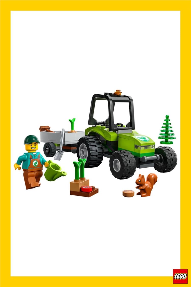 LEGO 60390 City Park Traktörü