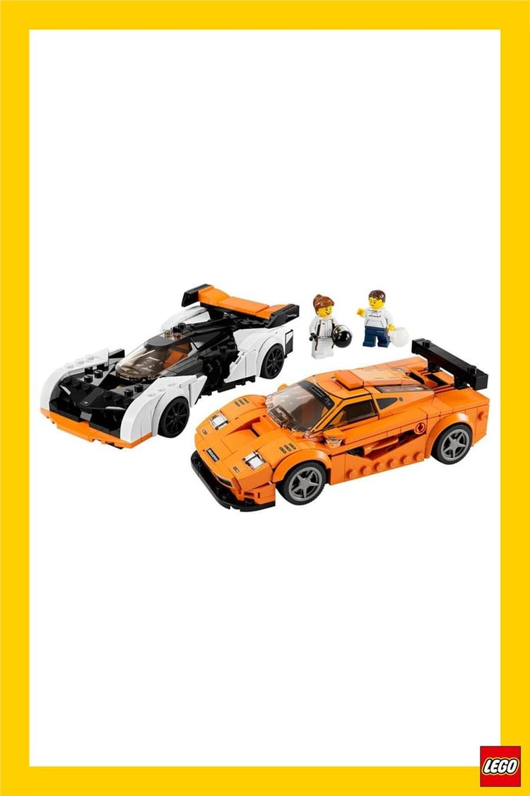LEGO 76918 Speed Champions McLaren Solus GT ve McLaren F1 LM