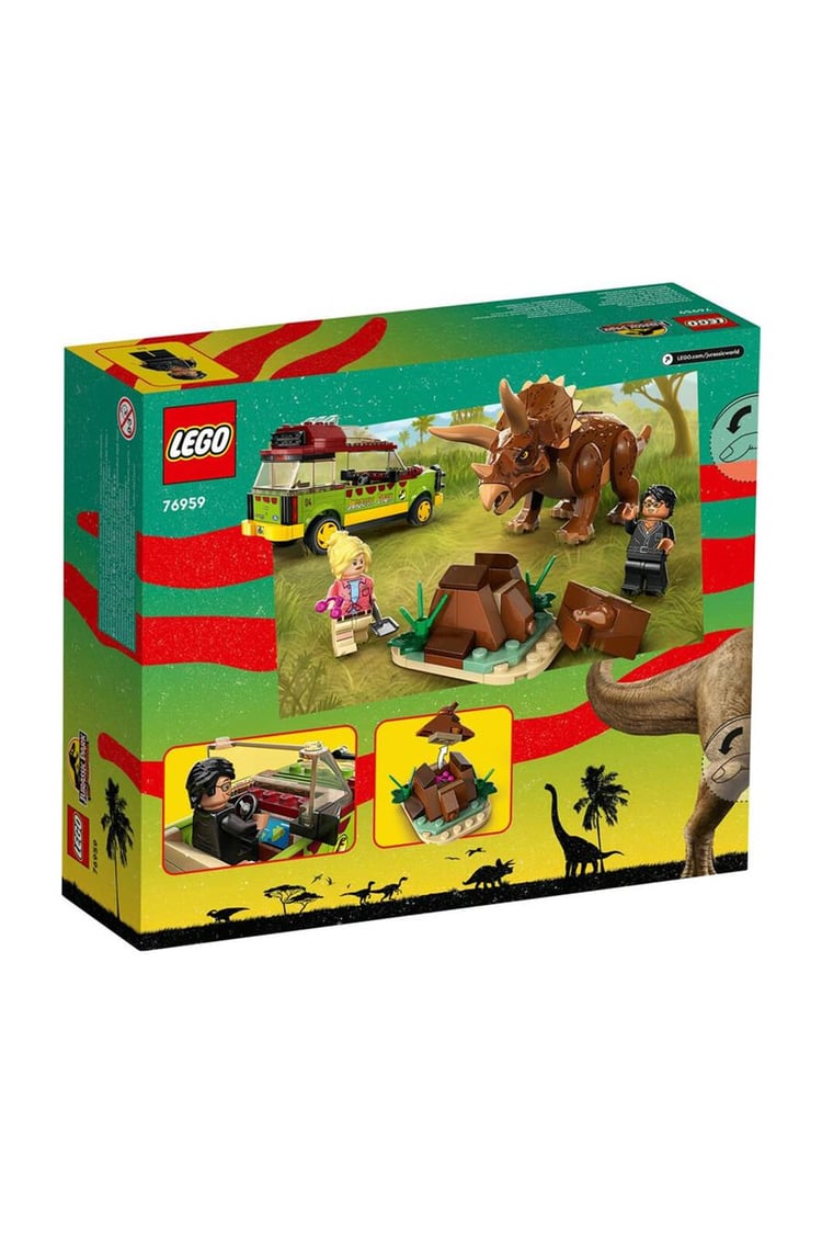 LEGO 76959 Jurassic World Triceratops Araması