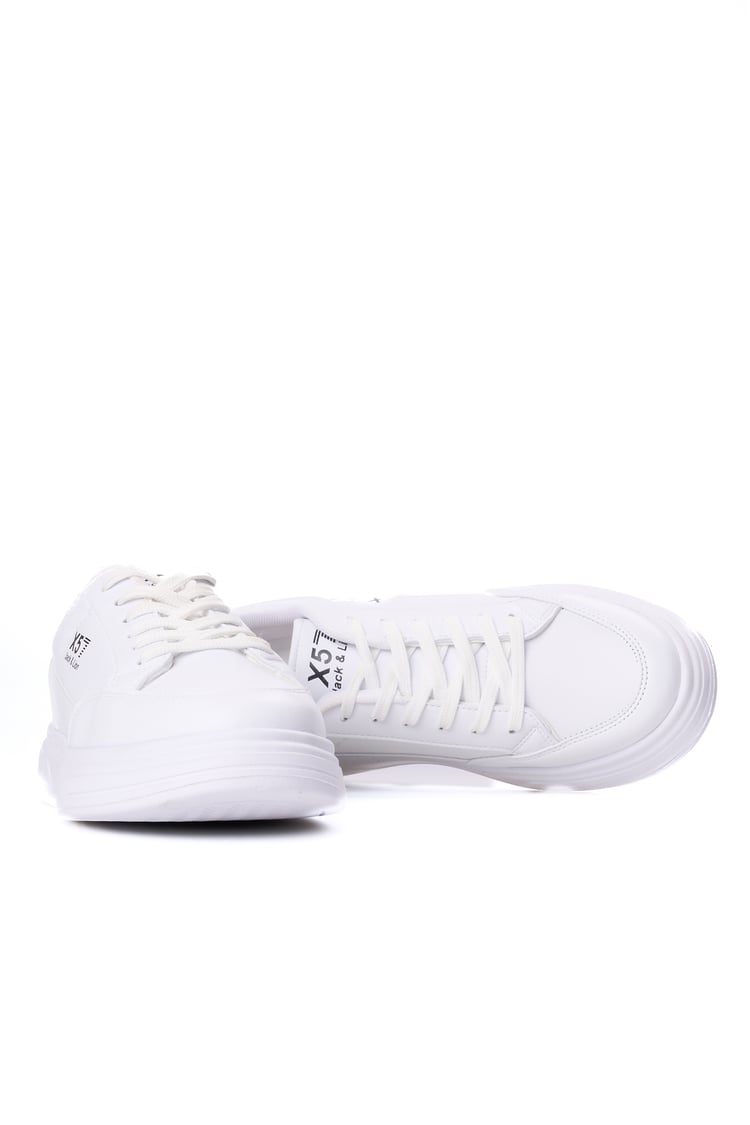 Leoder 114 Beyaz Erkek Casual Ayakkabı