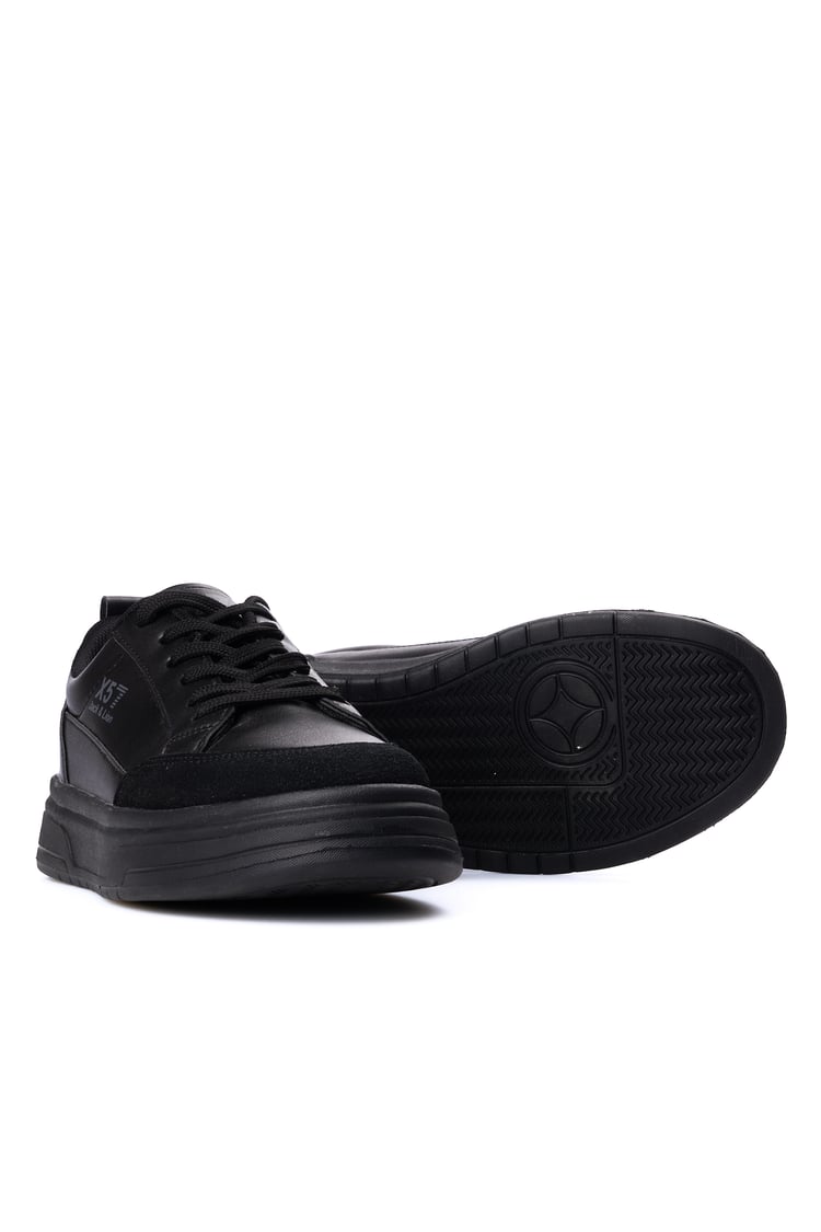 Leoder 114 Siyah Siyah Erkek Casual Ayakkabı