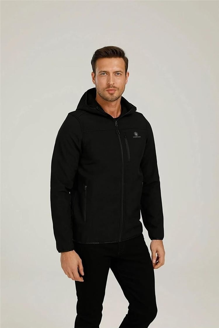 Lumberjack 2W M-Gt16 Basic Softshell 2Pr Siyah Erkek Softshell