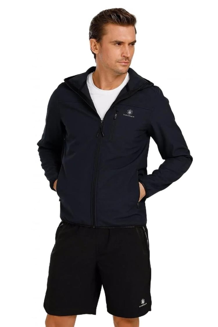 Lumberjack 2W M-Gt16 Basıc Softshell 2Pr Lacivert Erkek Softshell Yagmurluk