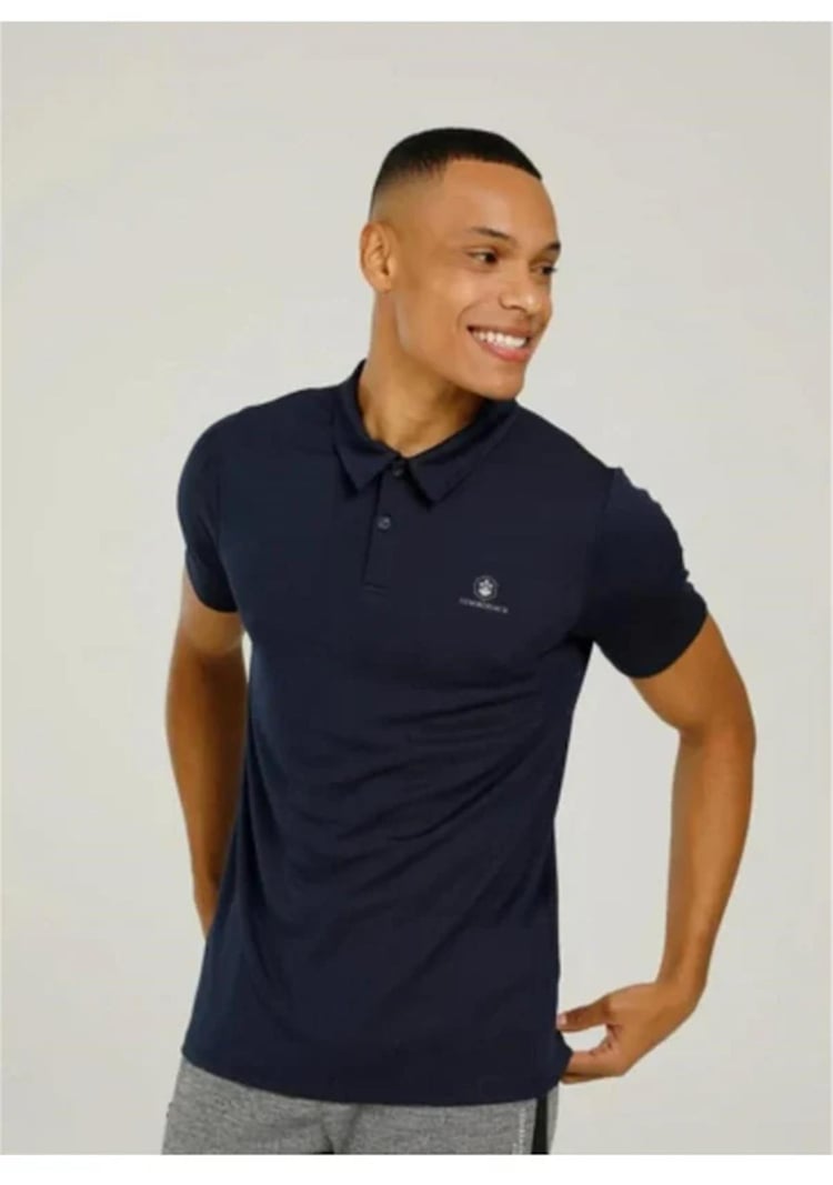 Lumberjack A10149744208010 4M M-Ct461 Sherman T-Sh 4Fx Lacı Erkek Polo T-Shırt