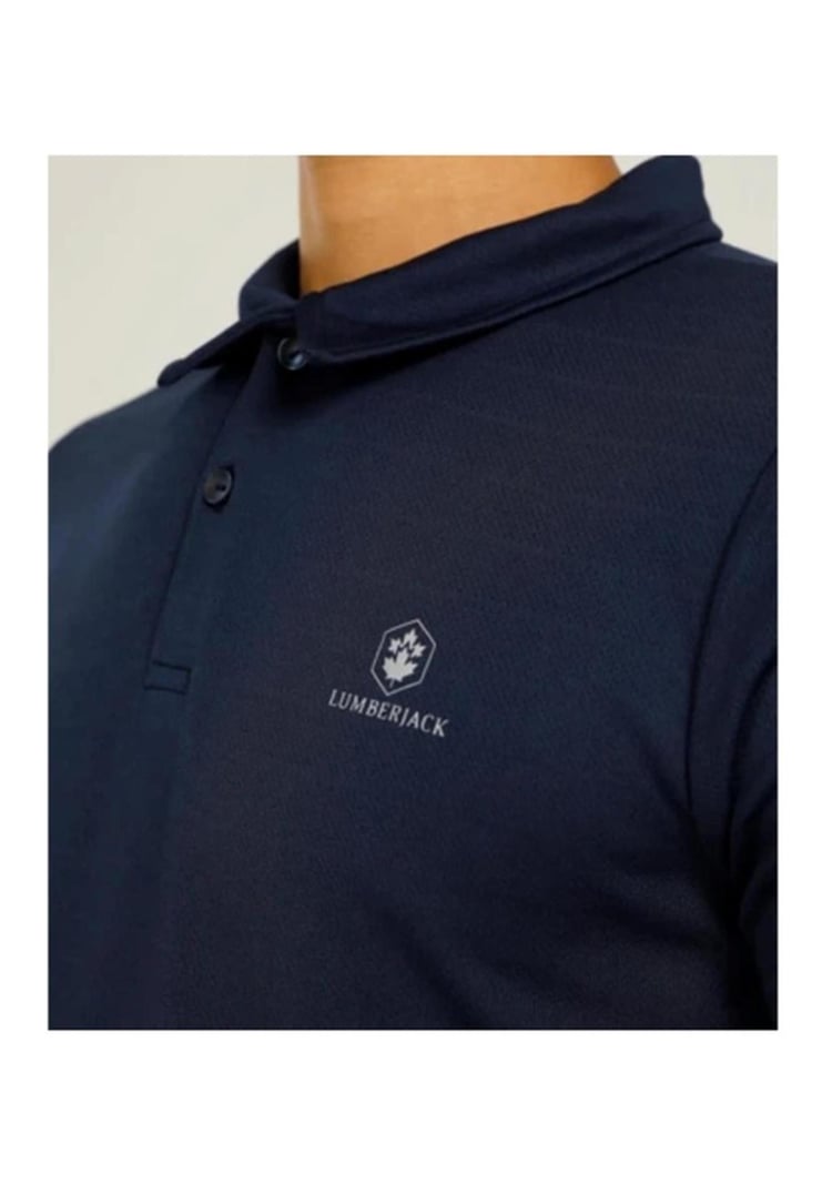 Lumberjack A10149744208010 4M M-Ct461 Sherman T-Sh 4Fx Lacı Erkek Polo T-Shırt