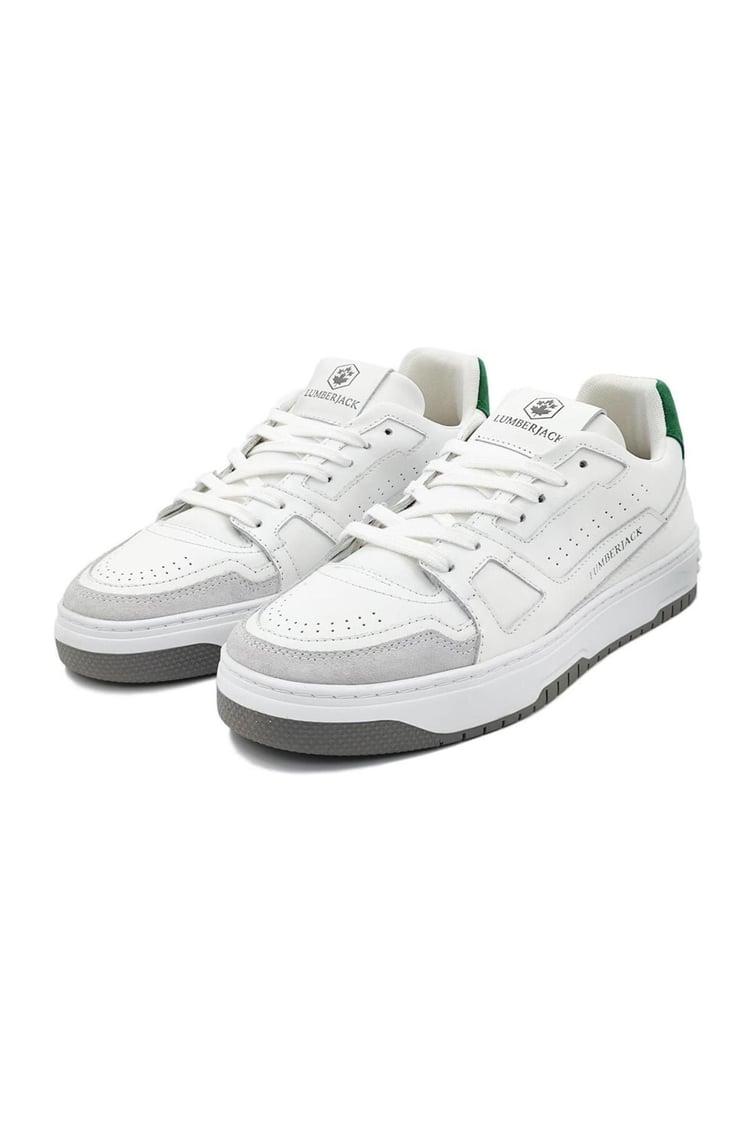Lumberjack A10151184312010 4M Villa 4Fx Beyaz Erkek Sneaker Ayakkabı