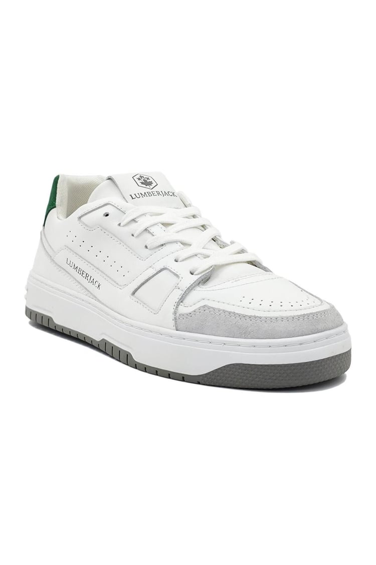 Lumberjack A10151184312010 4M Villa 4Fx Beyaz Erkek Sneaker Ayakkabı