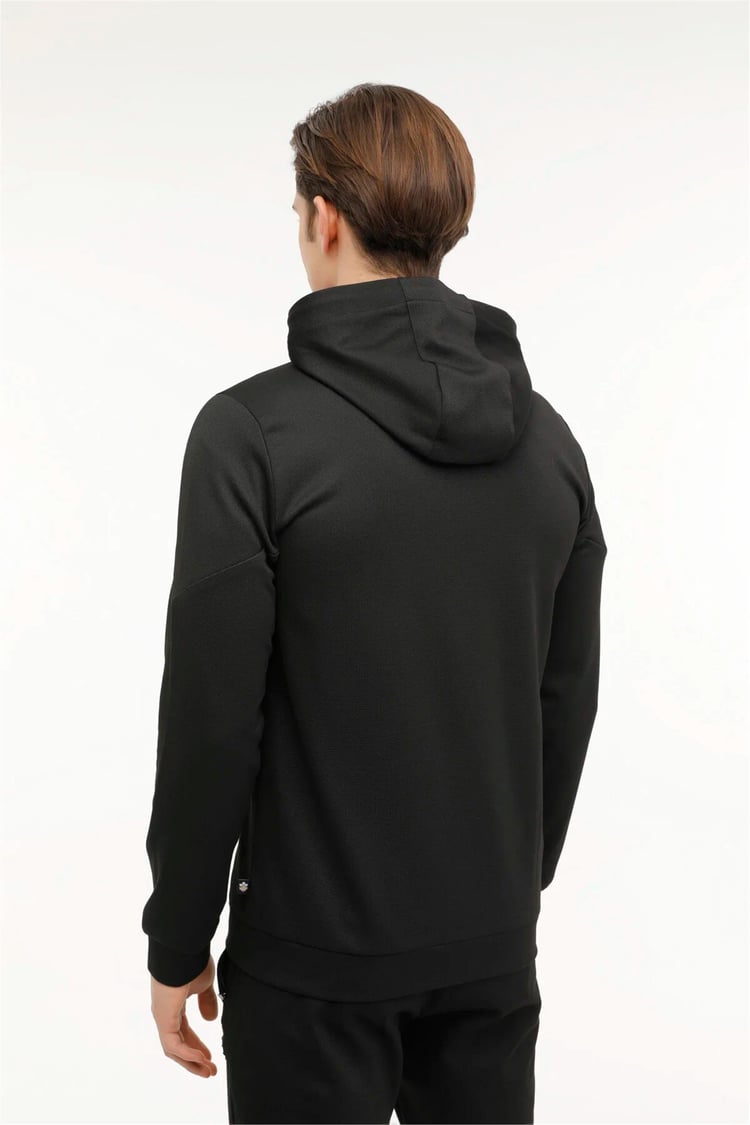 Lumberjack A10168515108010 4M Ml Harvey 18Itl1050 4Fx Sıyah Erkek Sweatshırt