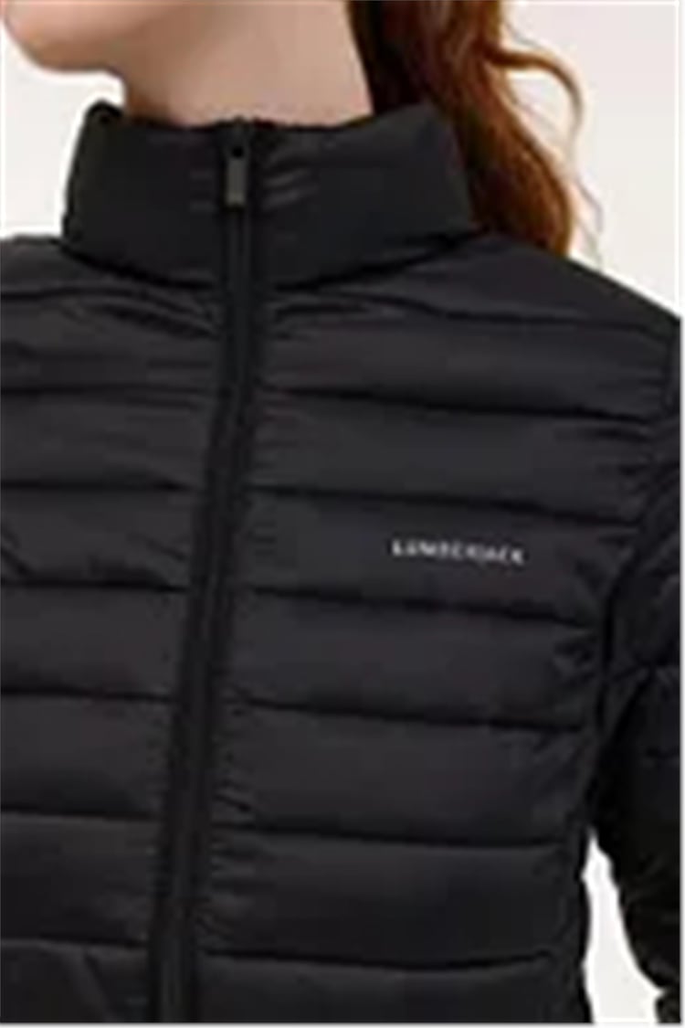 Lumberjack A10178229808010 4W Wb Padded 1Sn28 4Pr Sıyah Kadın Mont