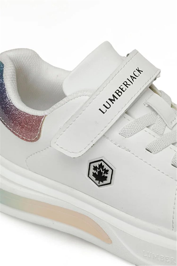 Lumberjack A10181463512010 4W Poli 4Pr Beyaz Kız Çocuk Sneaker Ayakkabı