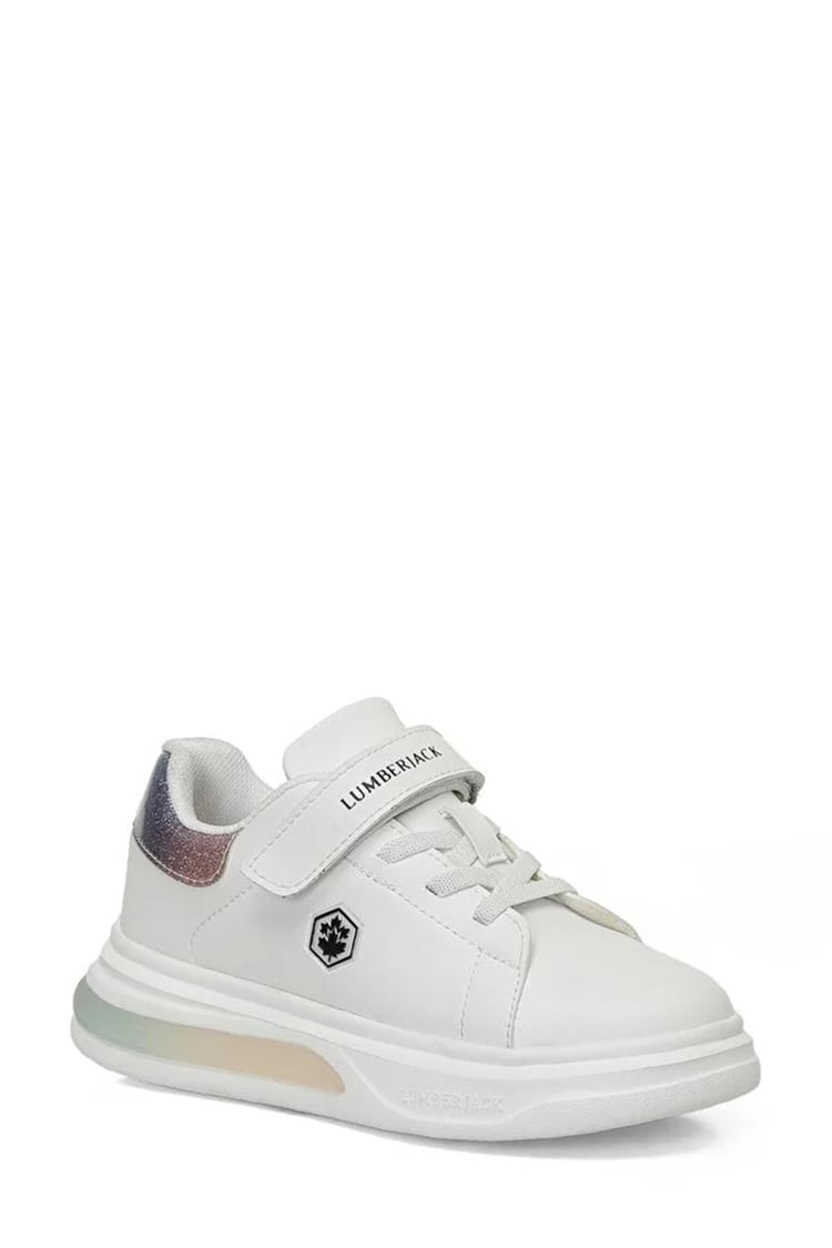 Lumberjack A10181463512010 4W Poli 4Pr Beyaz Kız Çocuk Sneaker Ayakkabı