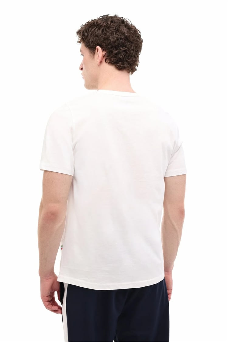 Lumberjack A10205486308010 6M Ml Renato 11Itl 1030 6Fx Beyaz Erkek Kısa Kollu T-Shırt