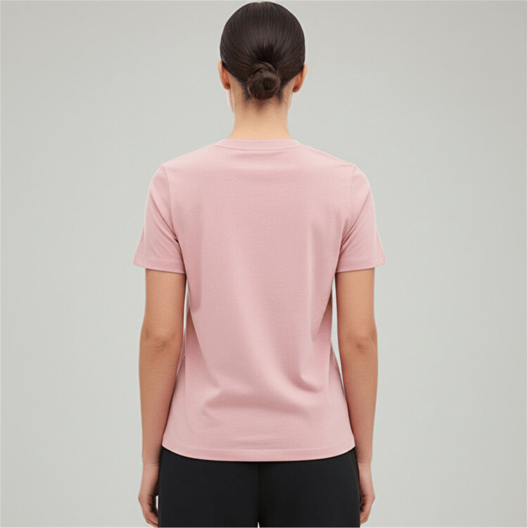 Lumberjack A10220391510010 6M Wb 11Ct122 6Fx Pastel Pembe Kadın Kısa Kollu T-Shırt