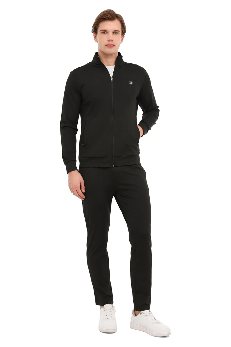 Lumberjack A10223841808010 6M TPT ALEX TSUIT 6FX Siyah Erkek Eşofman Takımı