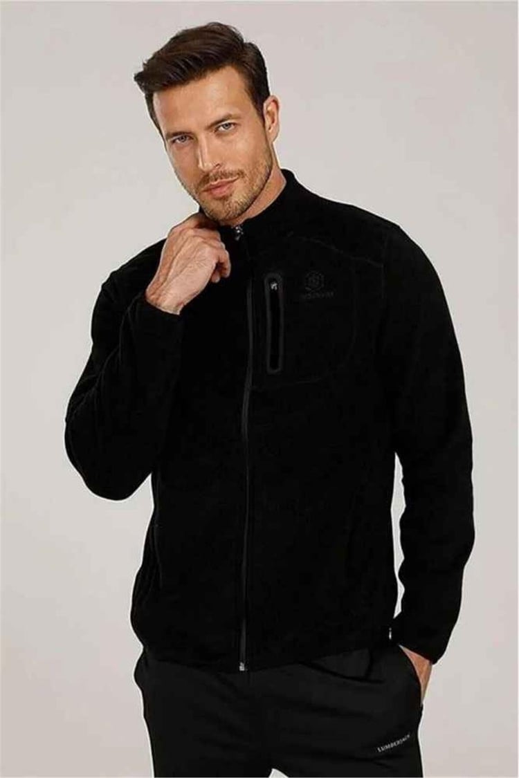 Lumberjack Ml Nordıc 7Sn165 3Pr Siyah Erkek Polar Ceket