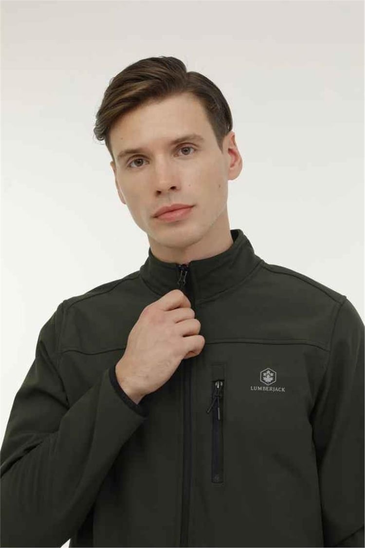 Lumberjack Ml Softshell Mont Trck Top 3Pr Haki Erkek Softshell Mont