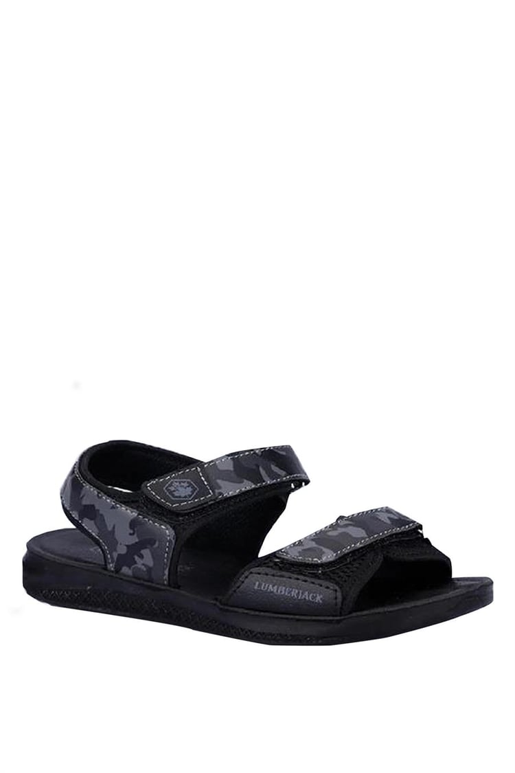 Lumberjack Olips Siyah Flt Erkek Çocuk Sandalet