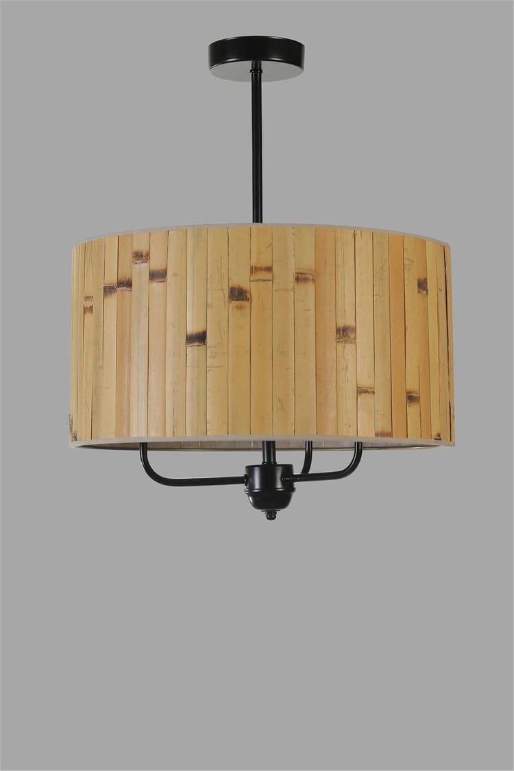 Lumexx Bambu 02 Abajurlu 3 Lü Sarkıt Avize
