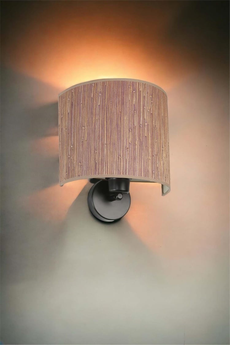 Lumexx Bambu 04 Abajurlu Oval Aplik