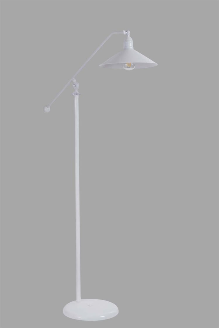 Lumexx Moka Beyaz Lambader Metal Başlıklı