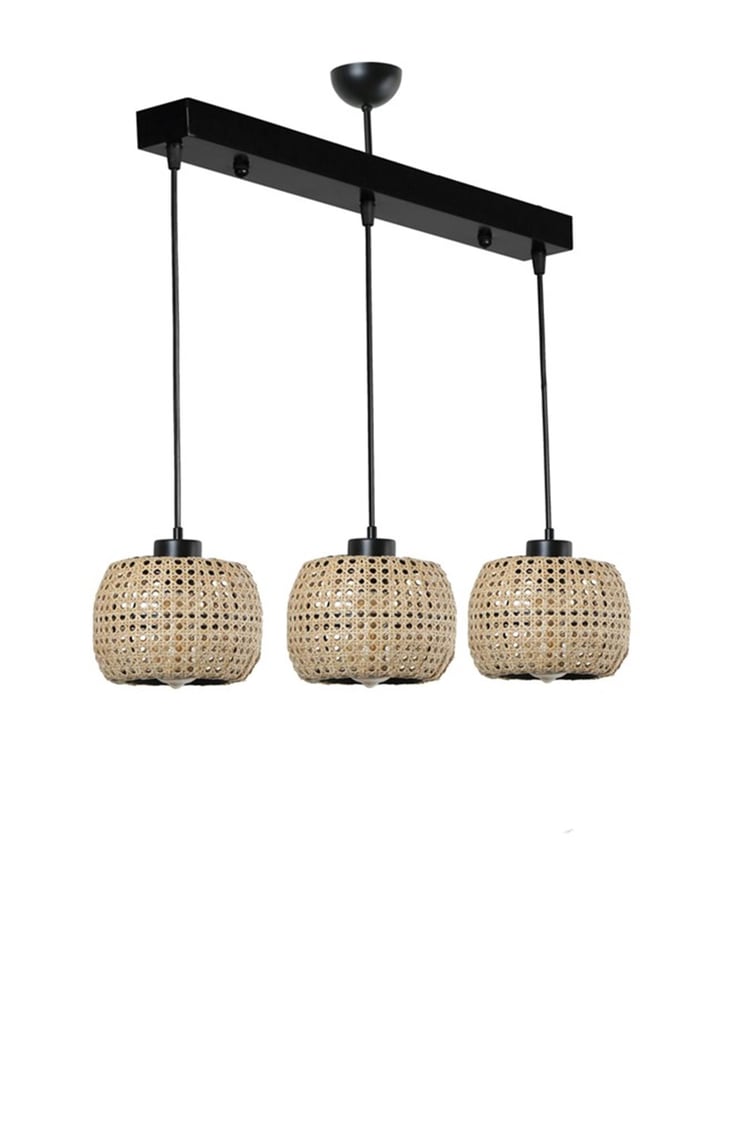 Lumexx Tıger 3 Lü Sıralı Rattan Sarkıt