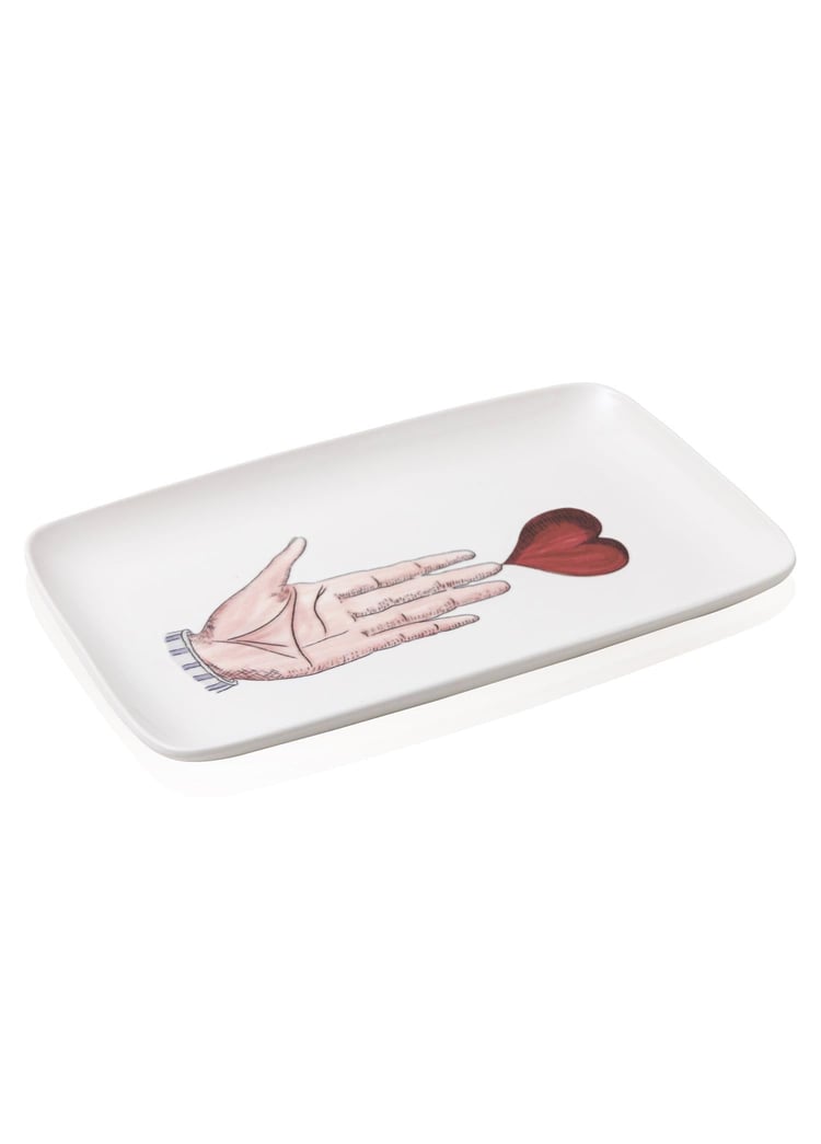 Luv Dikdörtgen Servis 33x21 cm