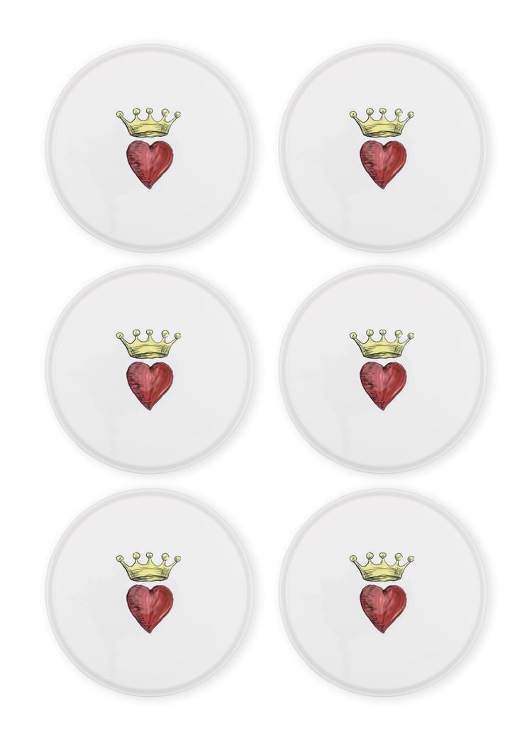 Luv Servis Tabağı 6lı Set 26 cm