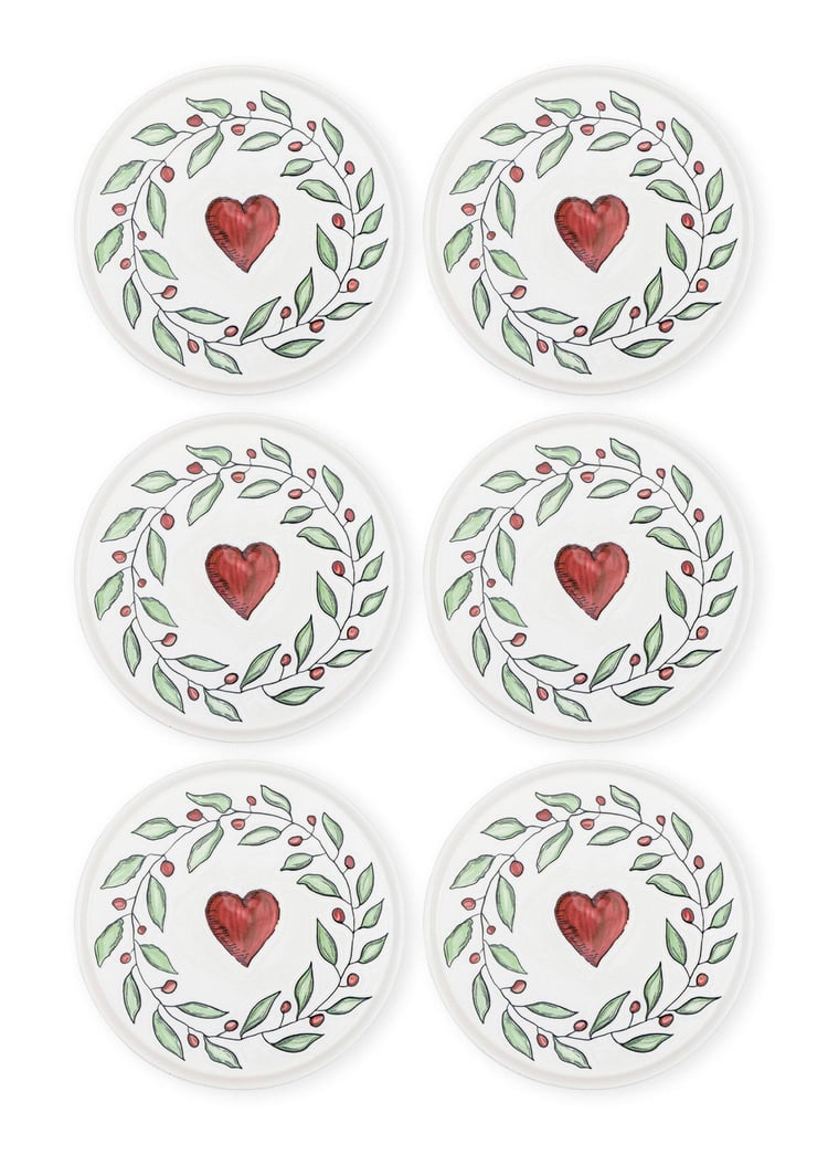 Luv Servis Tabağı 6lı Set 26 cm