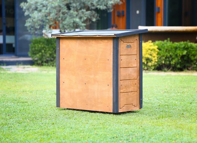 Mandu Ahşap Bahçe Depolama Dolabı 190Lt-Mnd220